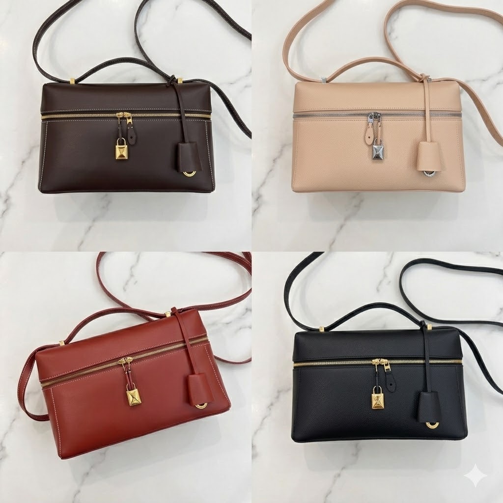 Loro Piana 诺悠翩雅 Extra Bag L27盒饭包 轻奢风天花板手提包 全系列十余色 – Image 2 Loro Piana 诺悠翩雅 Extra Bag L27盒饭包 轻奢风天花板手提包 全系列十余色 – Image 2