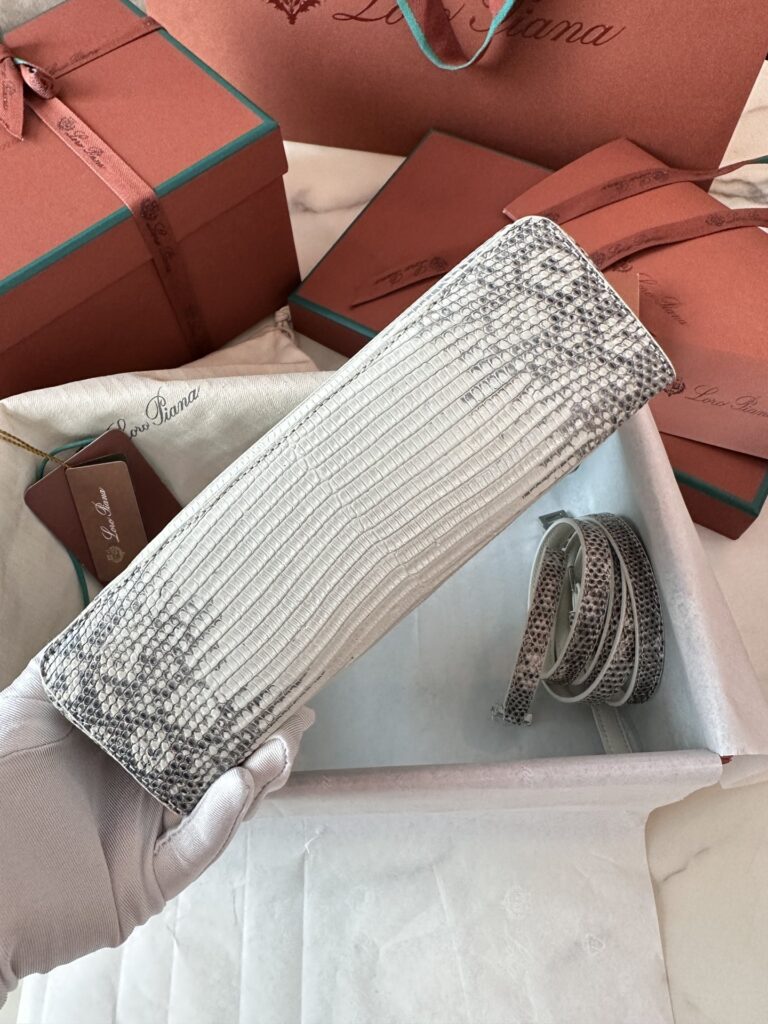 Loro Piana 诺悠翩雅 Extra Pocket L19 喜马拉雅蜥蜴皮手袋 饭盒包 – Image 9 Loro Piana 诺悠翩雅 Extra Pocket L19 喜马拉雅蜥蜴皮手袋 饭盒包 – Image 9